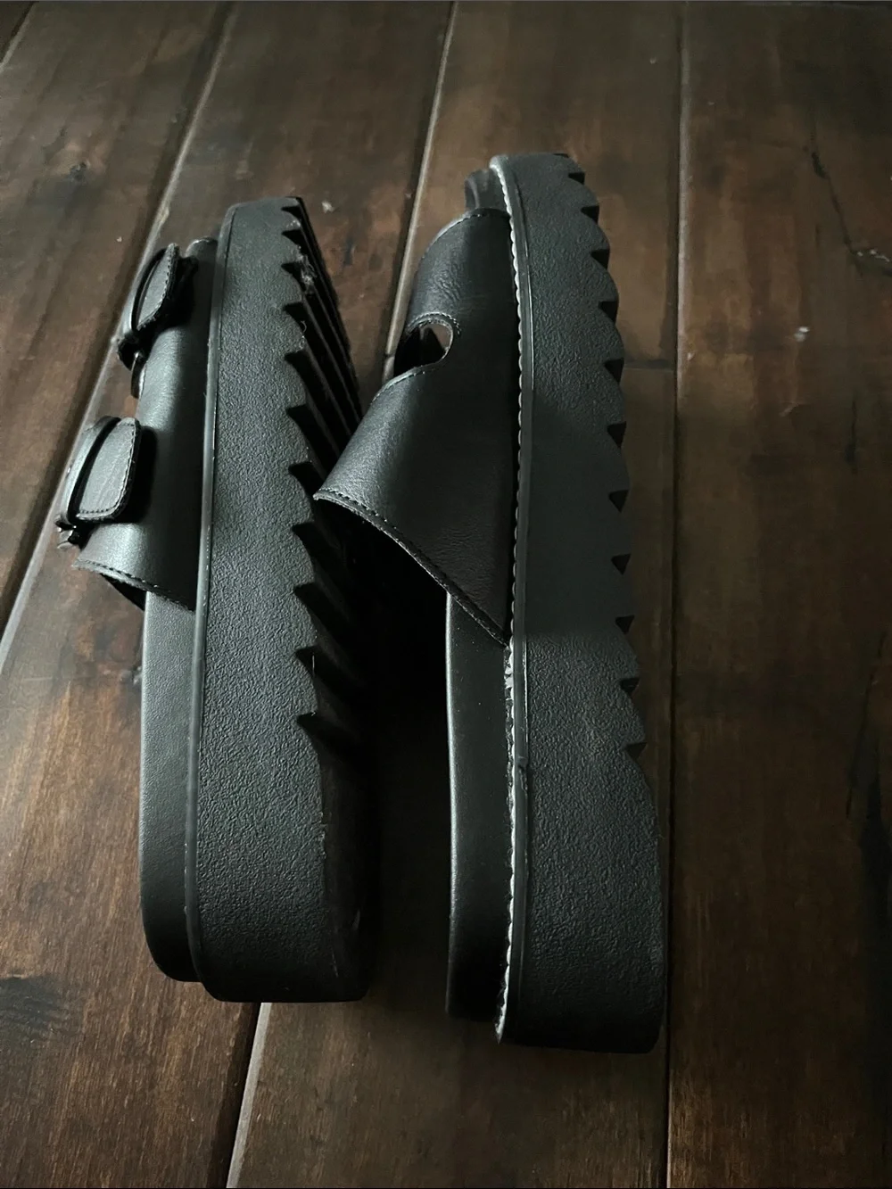 Madden NYC Chunky Two-Strap Sandal